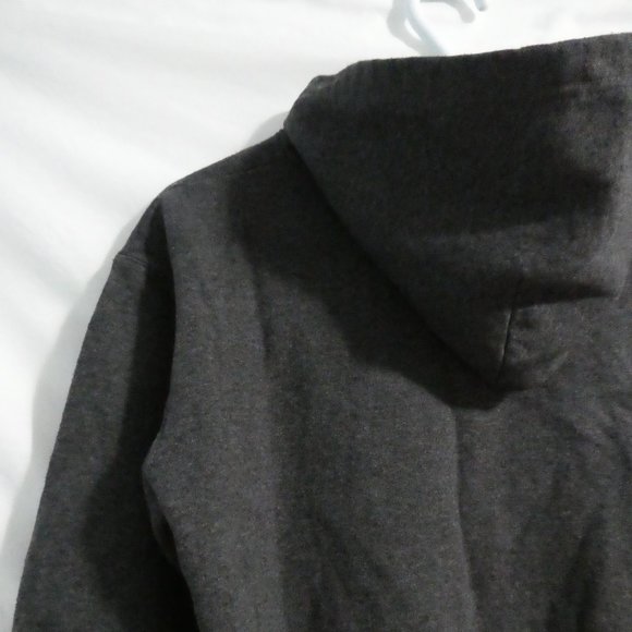 CHAMPION ECO FLEECE Future Friendly Youth X-Large (14-16) charcoal hoodie, GUC - Picture 11 of 16